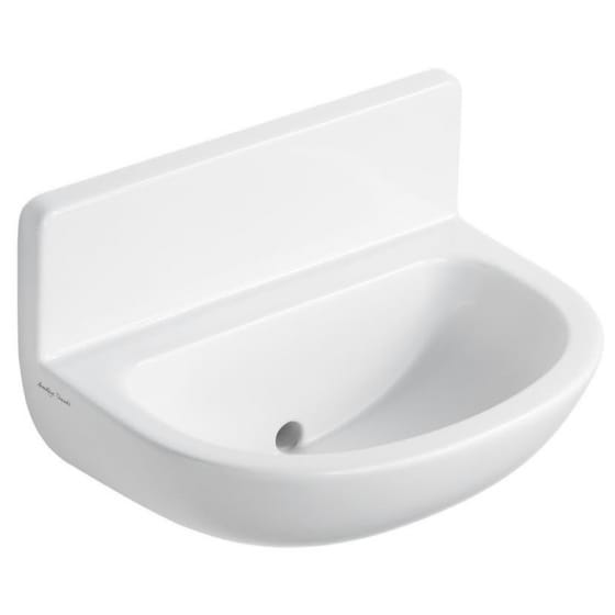 Image of Armitage Shanks Contour 21 Upstand Basin with Back Outlet