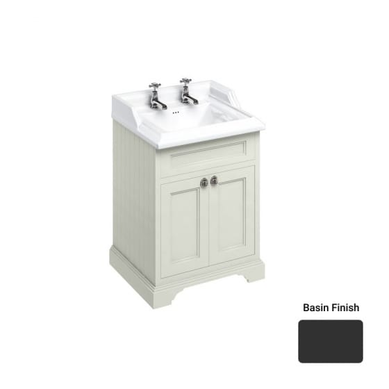 Image of Burlington Freestanding 650mm Vanity Unit with Basin