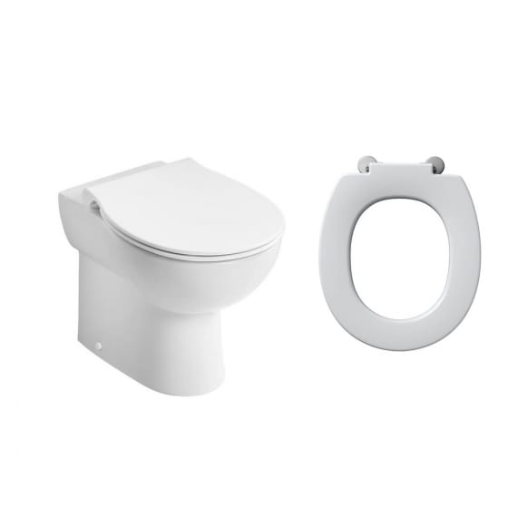 Image of Armitage Shanks Contour 21+ Rimless Back to Wall Toilet