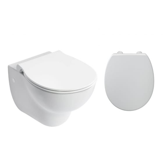 Image of Armitage Shanks Contour 21+ Wall Hung Rimless Toilet