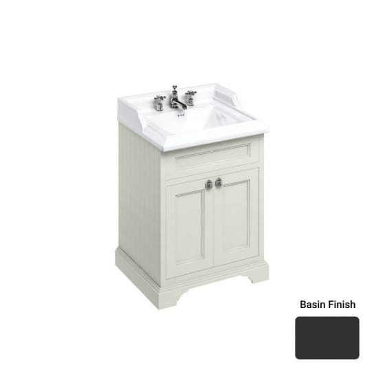 Image of Burlington Freestanding 650mm Vanity Unit with Basin