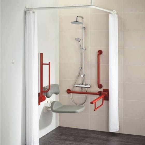 Image of Armitage Shanks Contour 21 Doc M Exposed Shower Room Pack