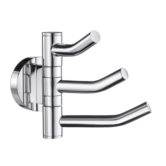 Image of Smedbo Home Swing Arm Triple Hook