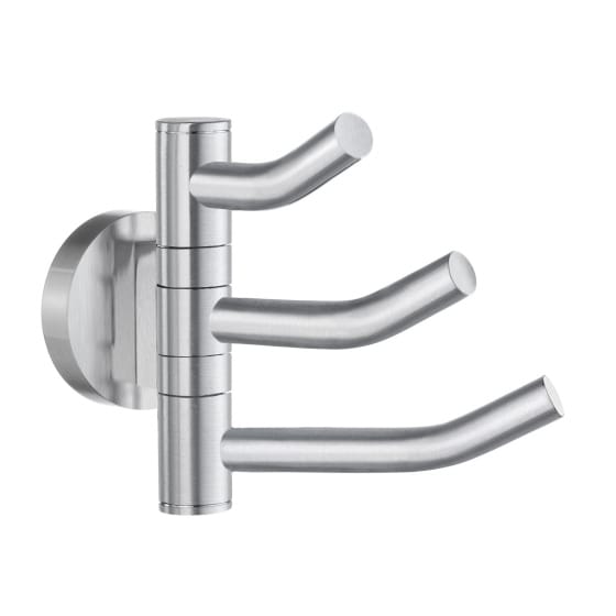 Image of Smedbo Home Swing Arm Triple Hook