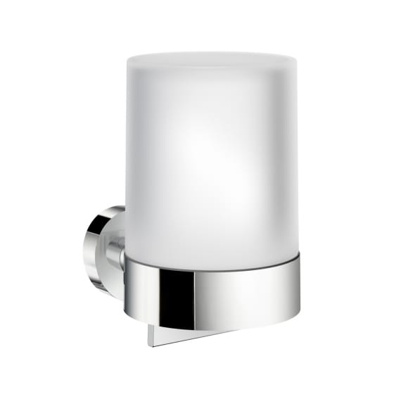 Image of Smedbo Home Holder with Glass Soap Dispenser