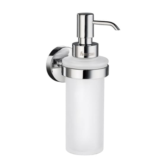 Image of Smedbo Home Holder with Bottle Soap Dispenser