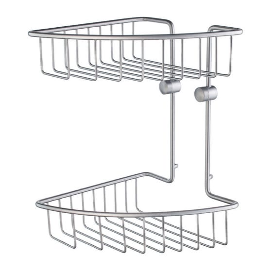 Image of Smedbo Home Double Corner Basket