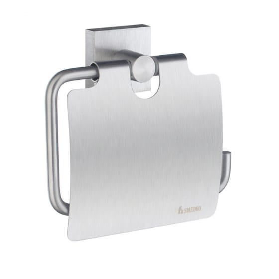 Image of Smedbo House Toilet Roll Holder with Cover