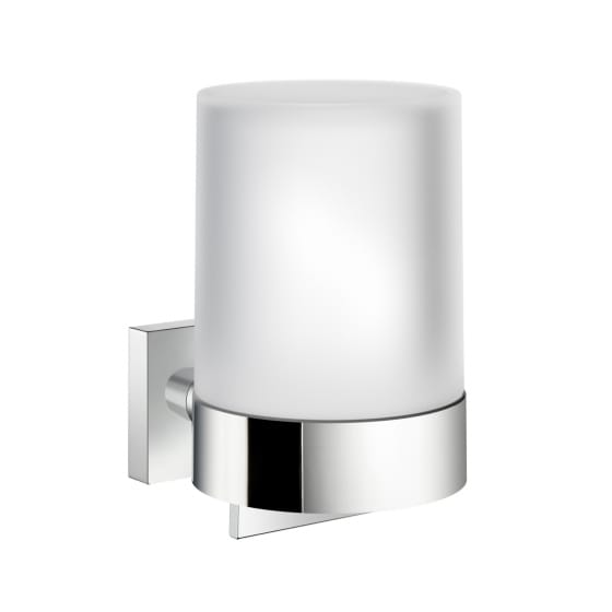 Image of Smedbo House Holder with Glass Soap Dispenser