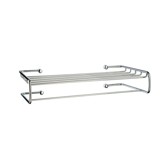 Image of Smedbo Sideline Towel Shelf with Towel Rail