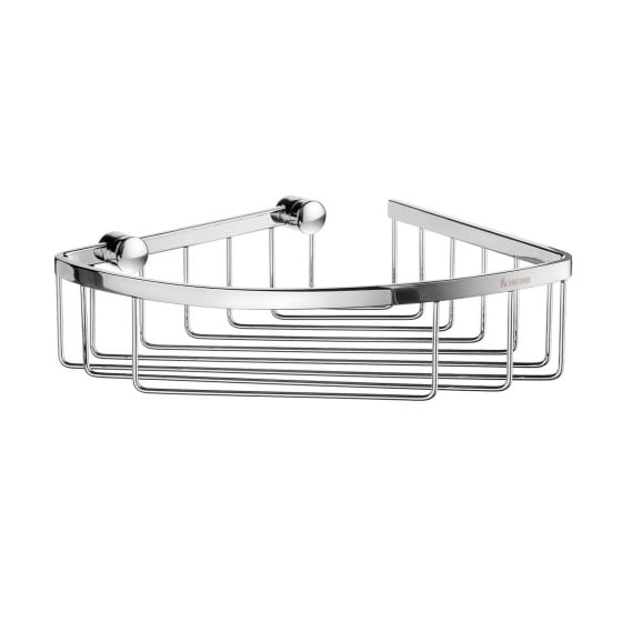 Image of Smedbo Sideline Design Corner Shower Basket