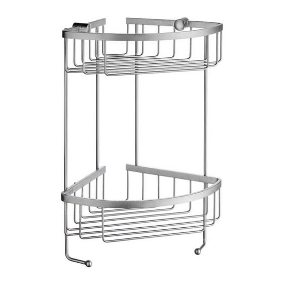 Image of Smedbo Sideline Design Corner Shower Basket