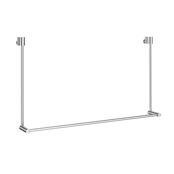 Image of Smedbo Sideline Towel Rail for Glass Shower Panel