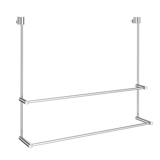 Image of Smedbo Sideline Towel Rail for Glass Shower Panel