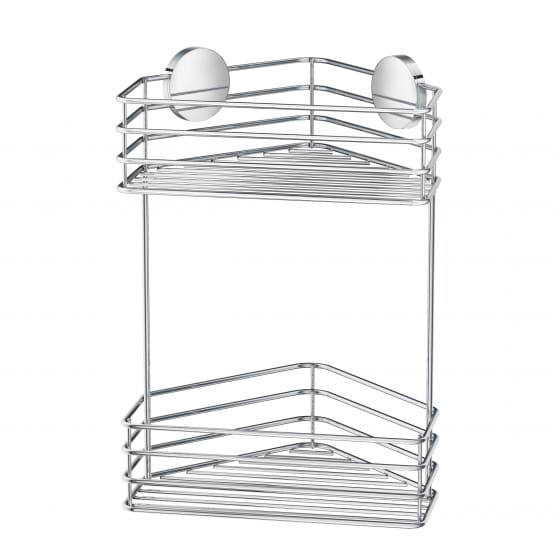 Image of Smedbo Beslagsboden Corner Shower Basket