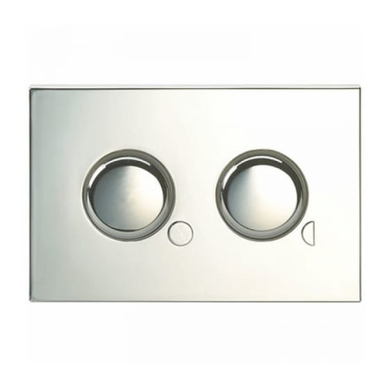 Image of Twyford Moda Air Button Dual Flush Plate