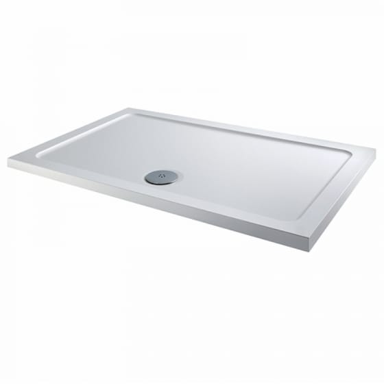 Image of Twyford Rectangular Shower Tray Flat Top