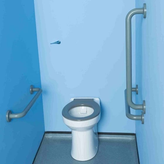 Image of Twyford Doc M Rimless Ambulant Back to Wall Pack