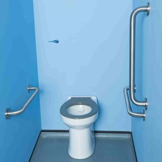 Image of Twyford Doc M Rimless Ambulant Back to Wall Pack