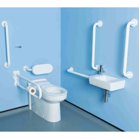 Image of Twyford Doc M Rimless Back to Wall Pack