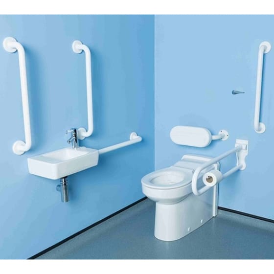 Image of Twyford Doc M Rimless Back to Wall Pack