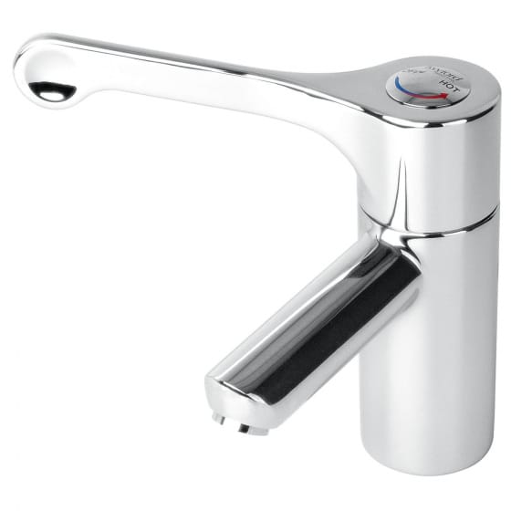Image of Twyford Sola Thermostatic Basin Mixer With Fixed Spout