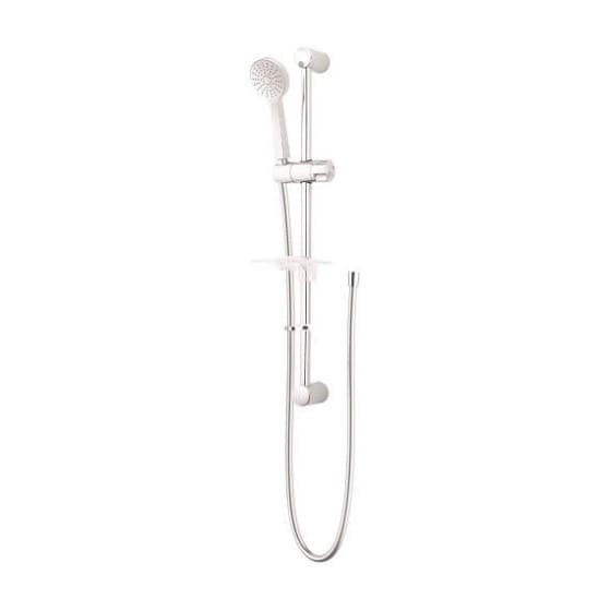 Image of Twyford Sola Shower Rail with Hose & Head