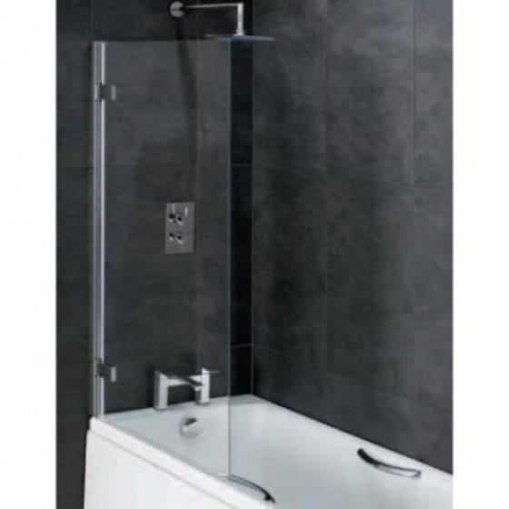 Image of Eastbrook Beaufort Volente Hinged Bath Screen