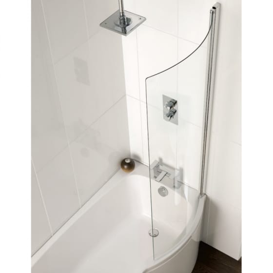 Image of Eastbrook Beaufort C Shape Bath Screen