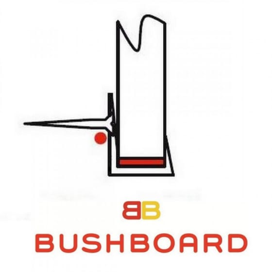 Image of Bushboard Nuance 2.45m J End Cap Panel Trim