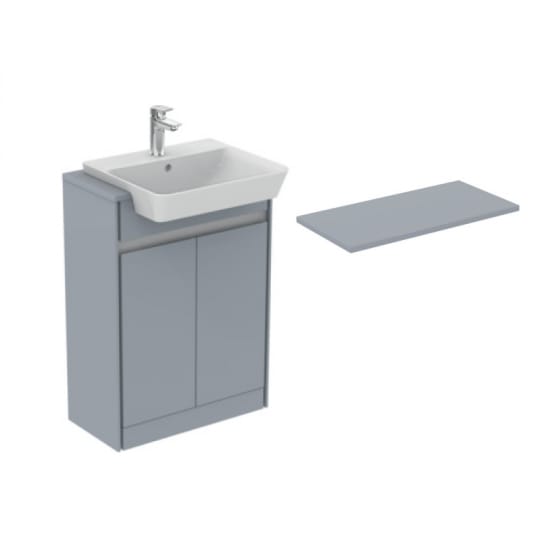 Image of Ideal Standard Connect Air Floor Standing Semi Countertop Unit