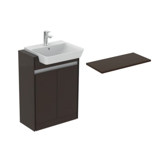 Image of Ideal Standard Connect Air Floor Standing Semi Countertop Unit