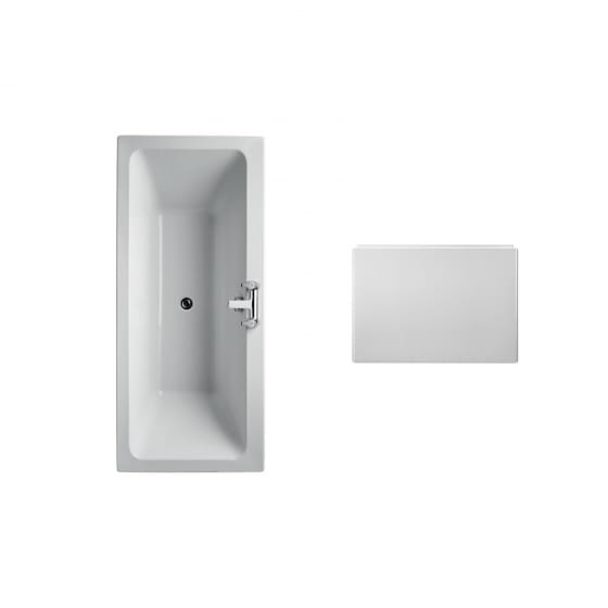 Image of Ideal Standard Tempo Cube Idealform Plus Double Ended Bath