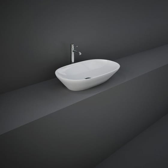 Image of RAK Variant Elongated Oval Countertop Basin