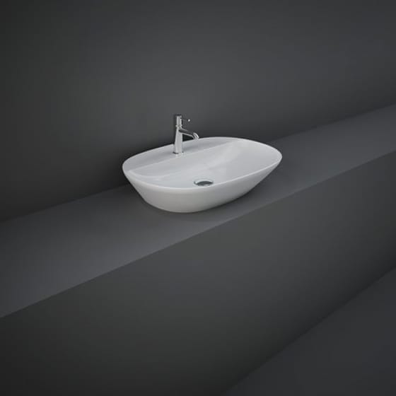 Image of RAK Variant Elongated Oval Countertop Basin