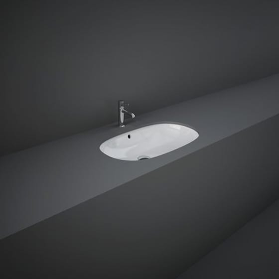 Image of RAK Variant Elongated Oval Under Countertop Basin