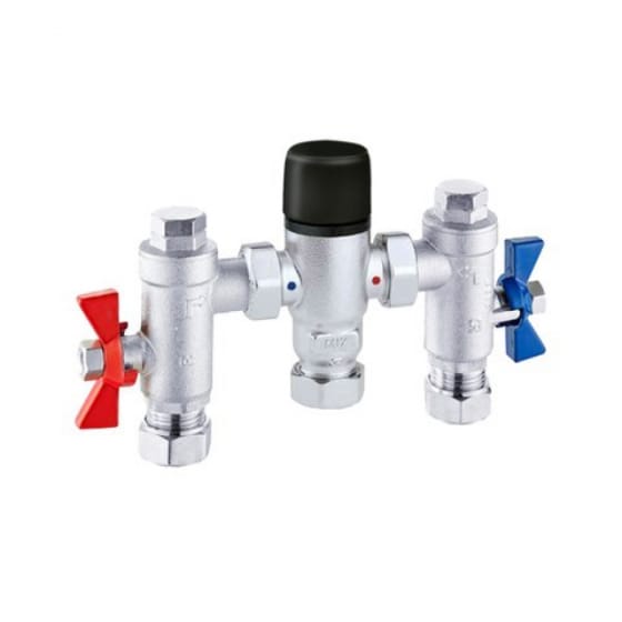 Image of RAK Compact Commercial Thermostatic Mixing Valve 22mm