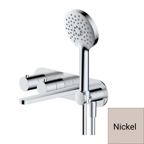 Image of RAK Petit Round Wall Mounted Thermostatic Bath Shower Mixer