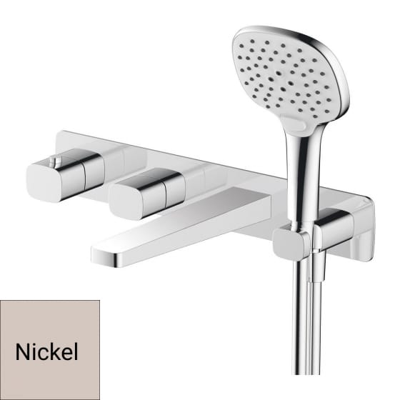 Image of RAK Petit Square Wall Mounted Thermostatic Bath Shower Mixer