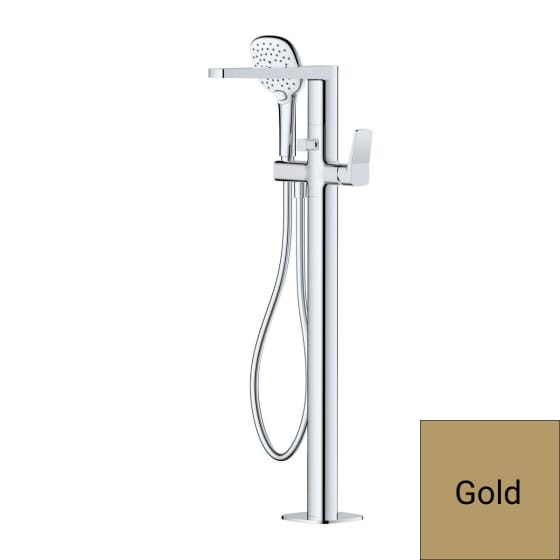 Image of RAK Petit Square Free Standing Bath Shower Mixer