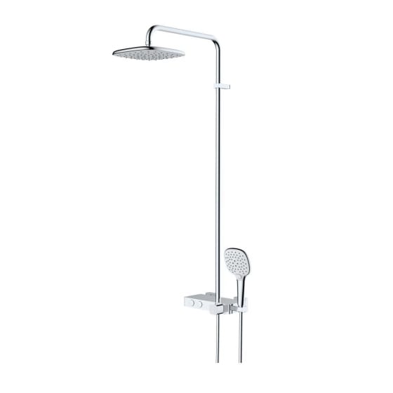 Image of RAK Petit Square Thermostatic Rain Shower Set