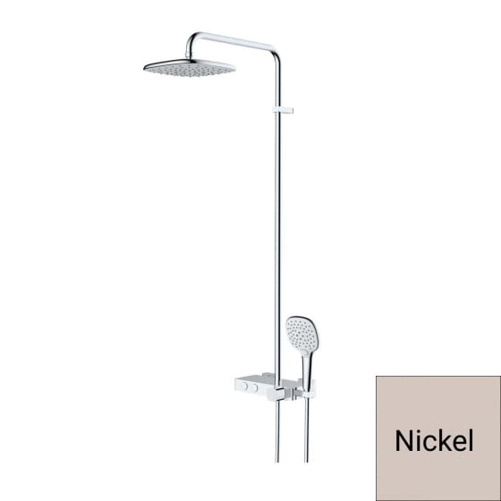 Image of RAK Petit Square Thermostatic Rain Shower Set