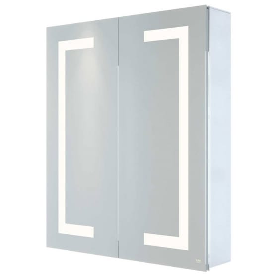 Image of RAK Sagittarius Illuminated Mirrored Cabinet