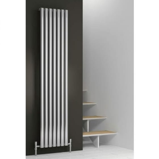 Image of Reina Neva Chrome Vertical Steel Radiator