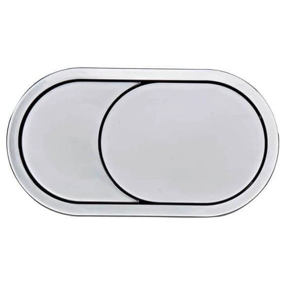 Image of Tavistock Oval Dual Flush Button