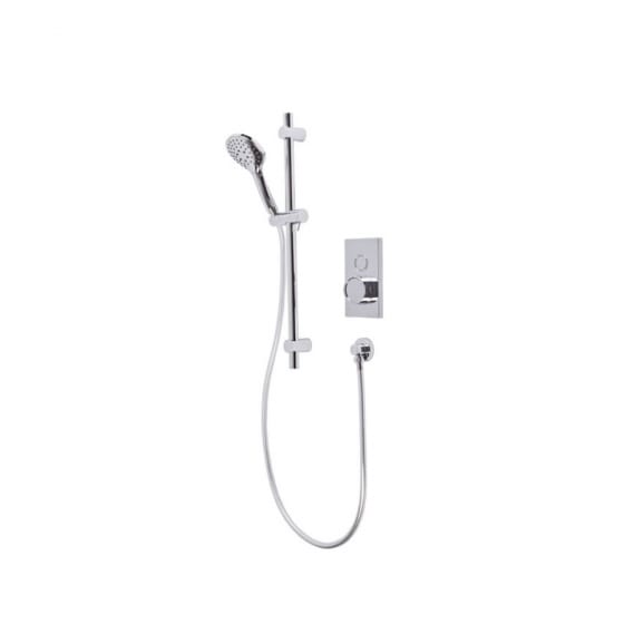 Image of Tavistock Axiom Concealed Thermostatic Single Function Push Button Shower Valve Set