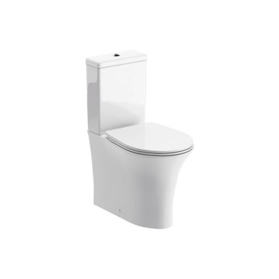 Image of BTL Ouse Close Coupled Back to Wall Rimless Toilet