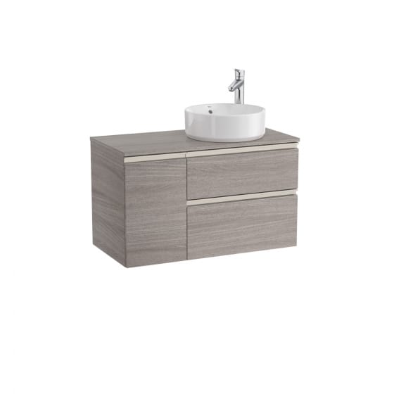 Image of Roca The Gap On-Countertop Wal Hung Vanity Unit