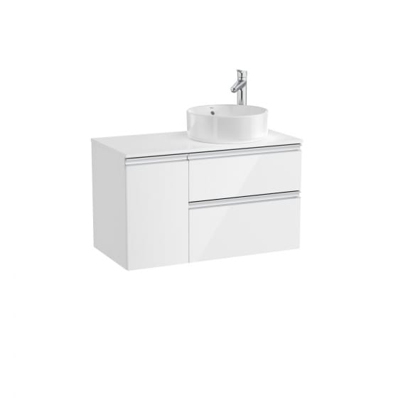 Image of Roca The Gap On-Countertop Wal Hung Vanity Unit