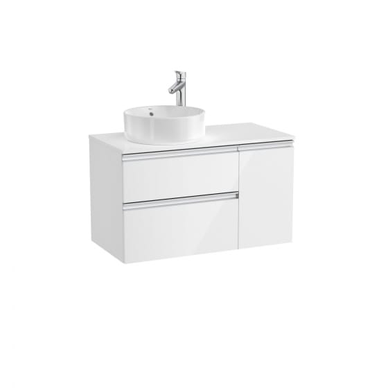 Image of Roca The Gap On-Countertop Wal Hung Vanity Unit